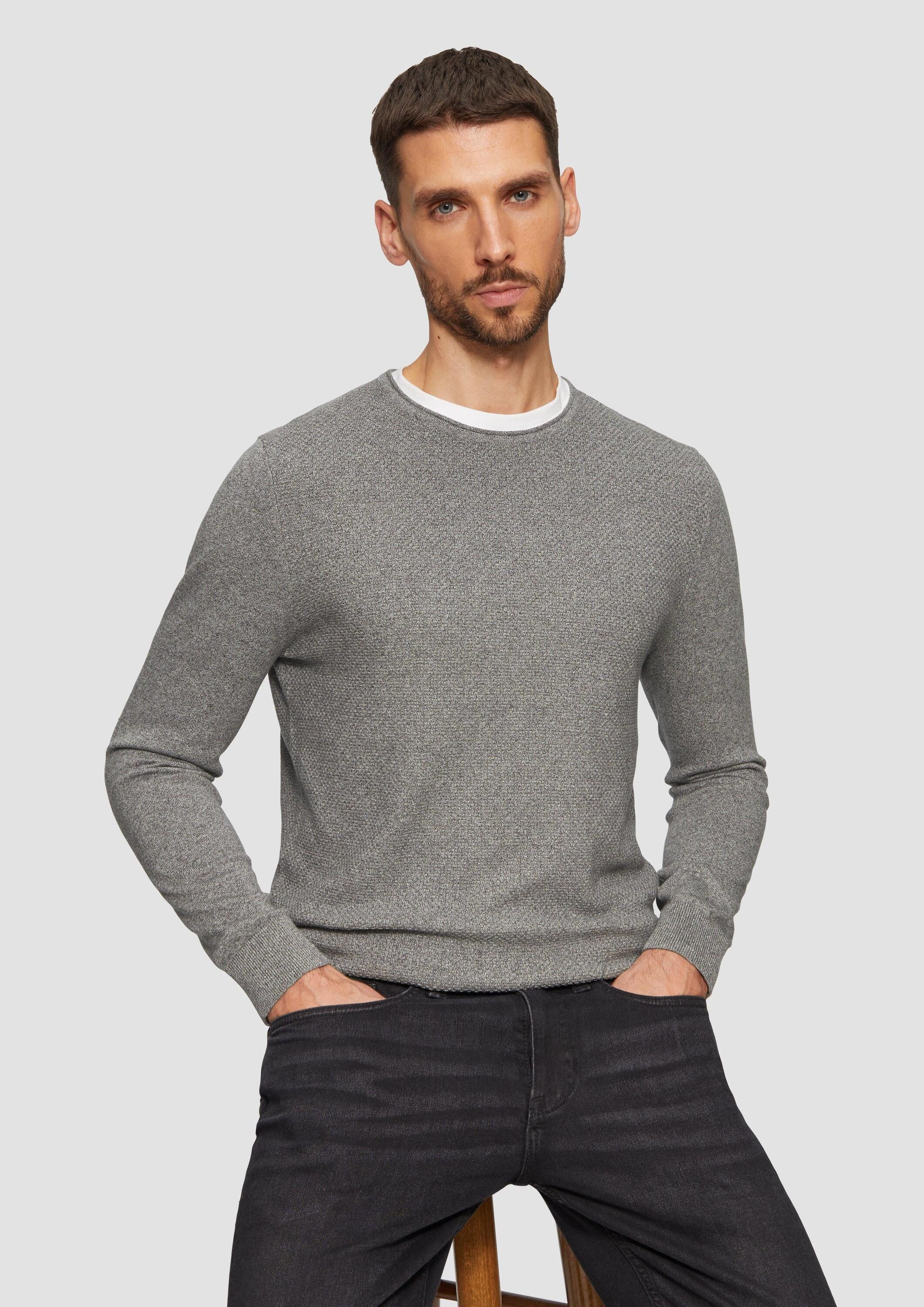 s.Oliver Longpullover Strickpullover (1-tlg) günstig online kaufen