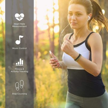 novasmart Fitness-Tracker runR III Smartwatch FitnessTracker HD-Bildschirm Sportuhr Android, iOS, Metall- oder Sportarmband erhältlich