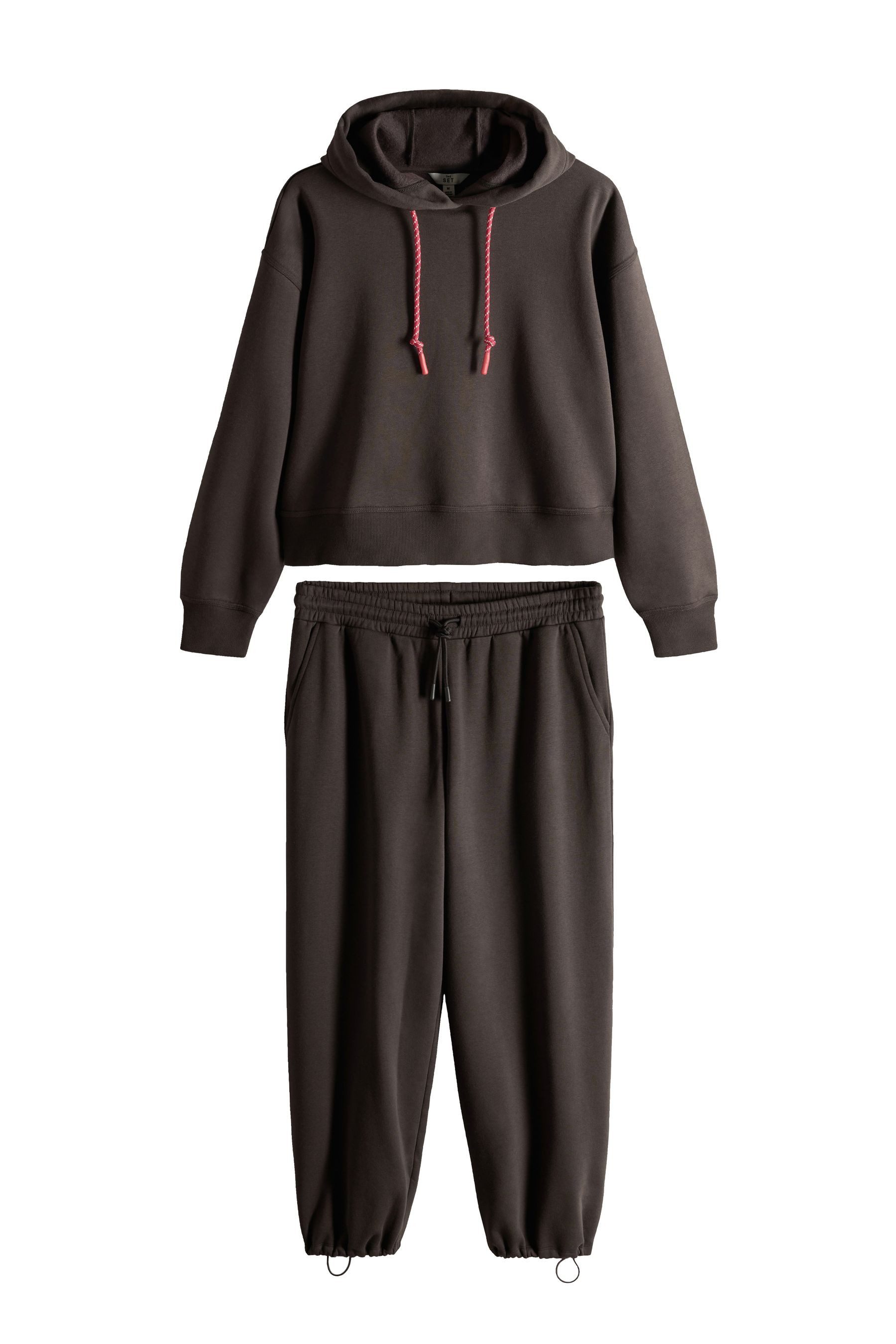 The Set Sweatanzug The Set Hoodie und Oversized-Jogginghose im Set (2-tlg)
