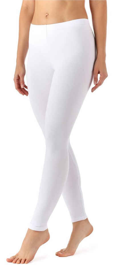 Merry Style Leggings Damen Viskose Hose mit weitem Bein MS10-143 (1-tlg) elastischer Bund