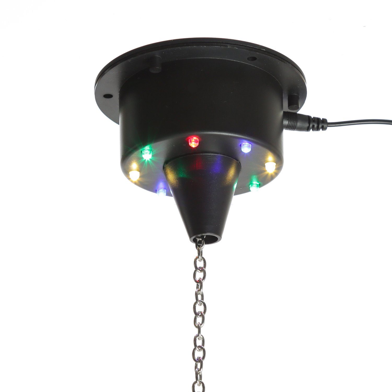 SATISFIRE Discolicht Mini Party Lichteffekt DISCO DOME Discokugel USB/Batt.  RGB Farbspiel, LED Classic, RGB (rot, grün, blau)
