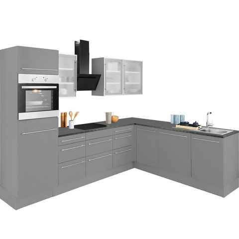 OPTIFIT Winkelküche Bern, Stellbreite 285x225 cm, wahlweise mit E-Geräten