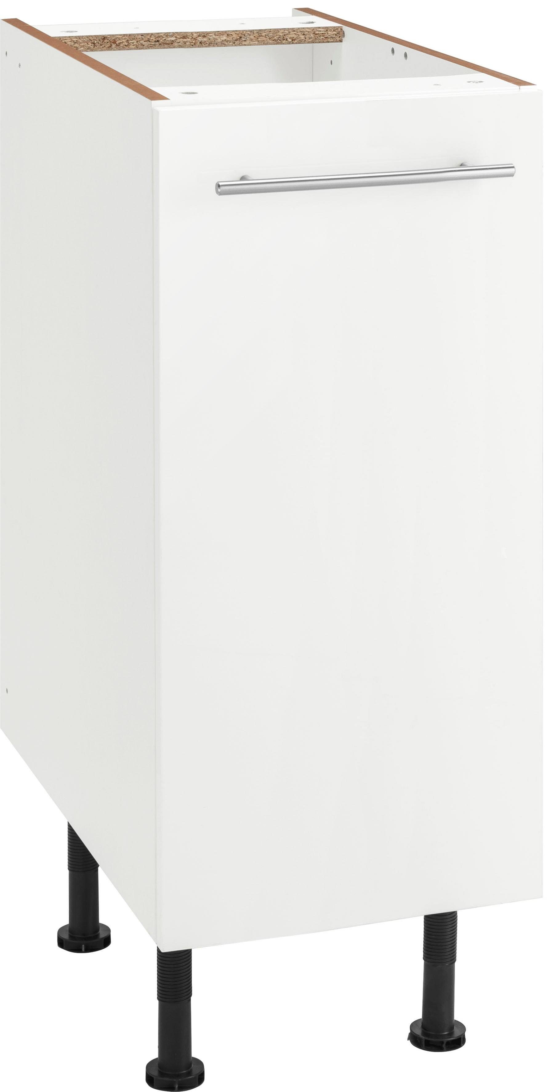 OPTIFIT Unterschrank Bern 30 cm breit, mit 1 Tür mit höhenverstellbaren Füßen, mit Metallgriff