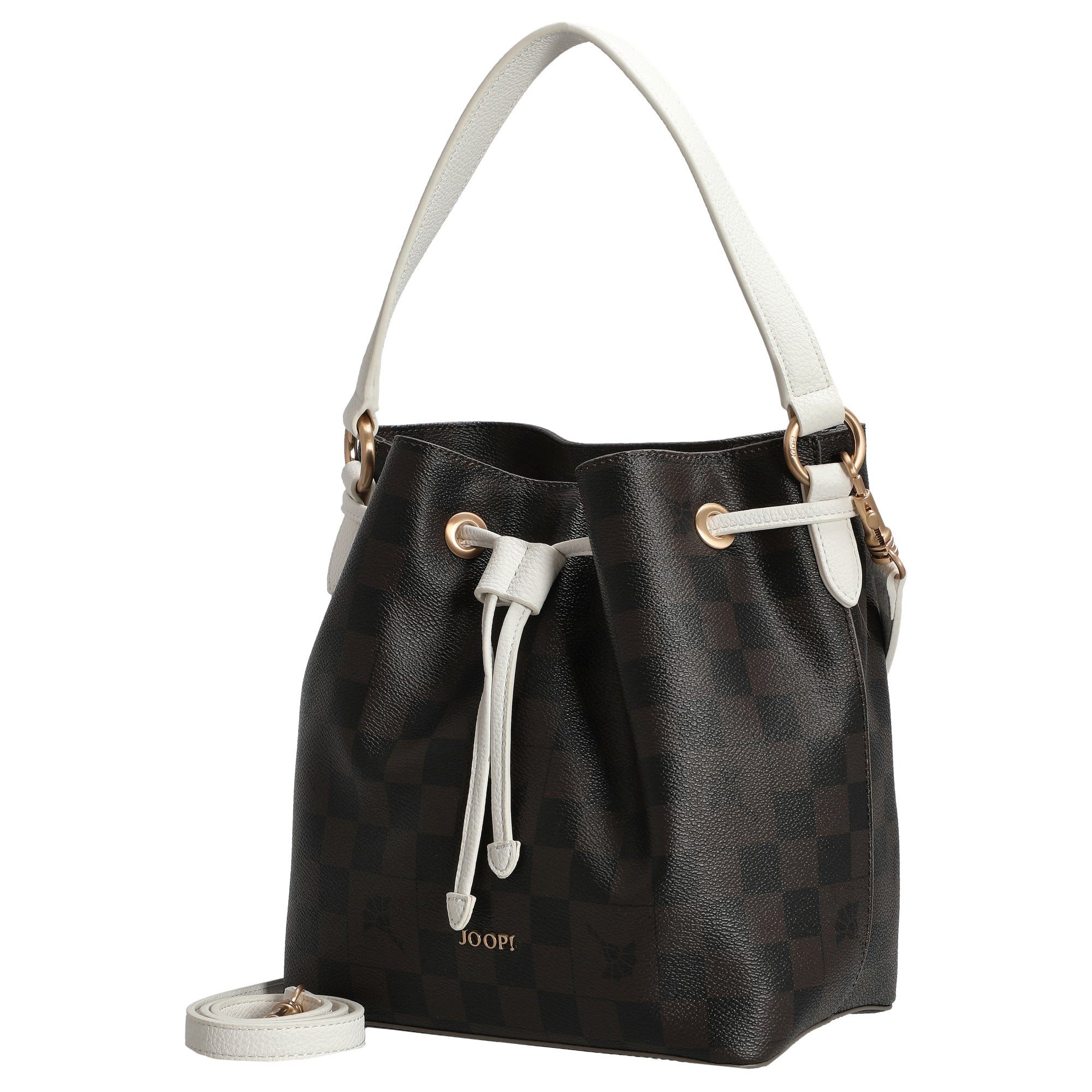 JOOP! Umhängetasche Women Piazza Edition Franziska - Beuteltasche S 23 cm (white)