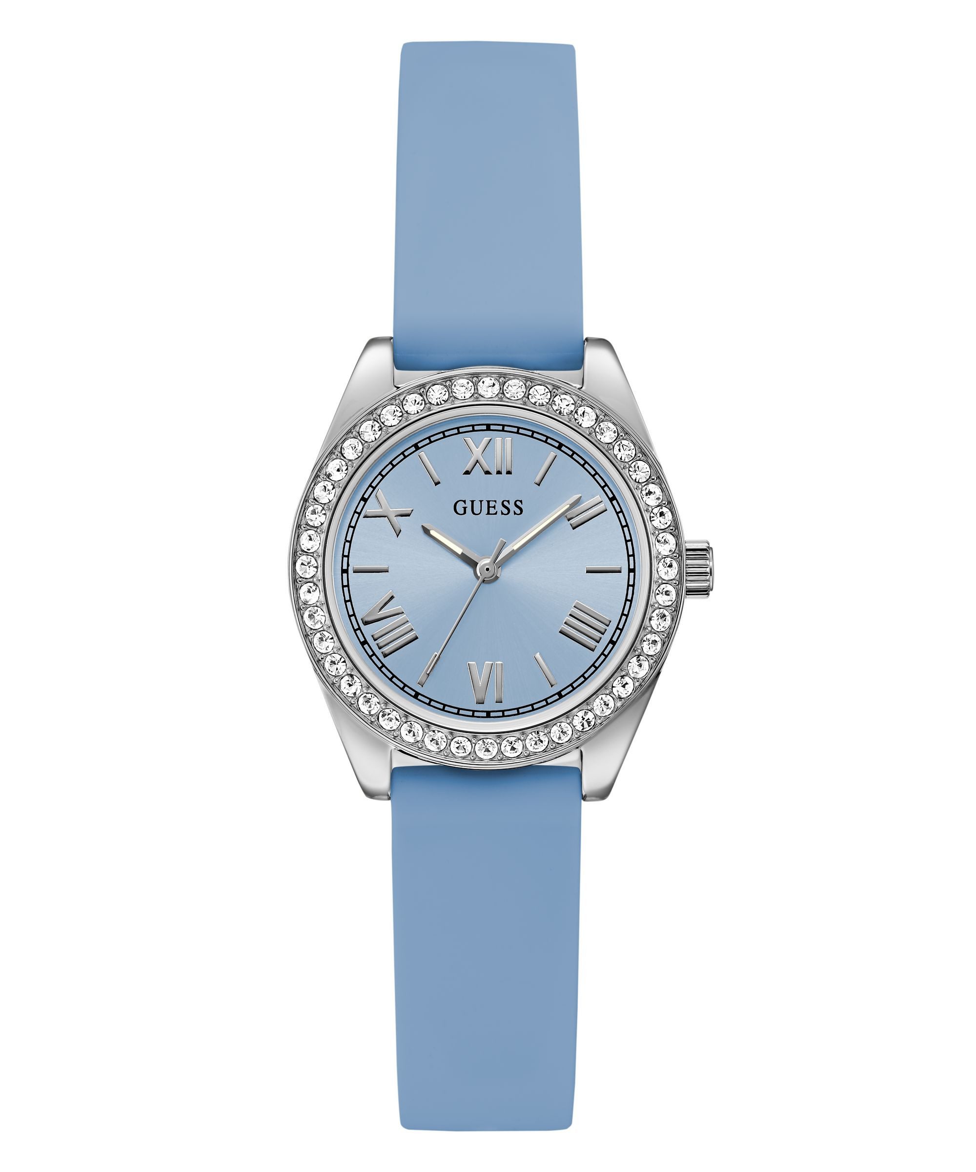 Quarzuhr GUESS-MINI LUNA GLITZ GW1000L1