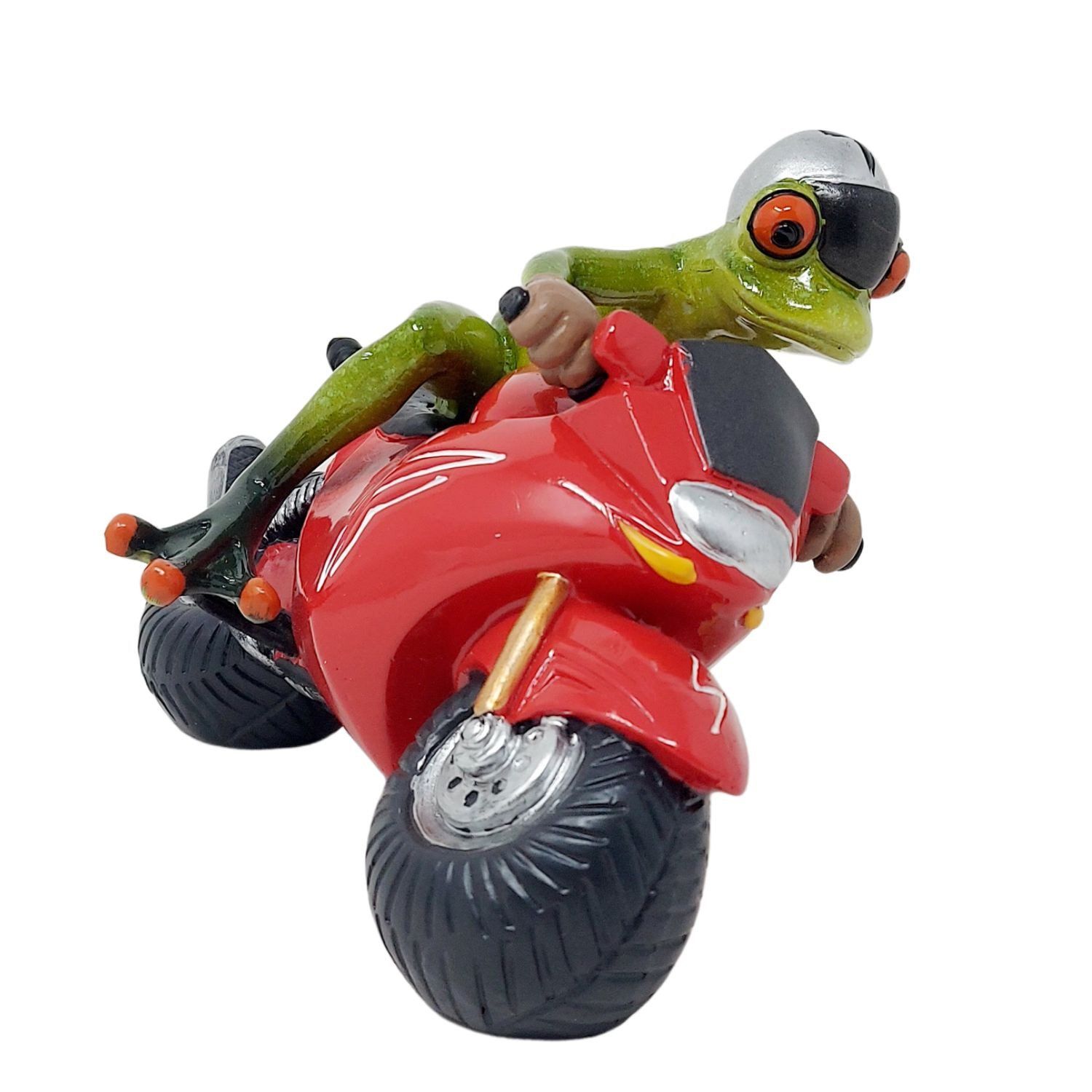 formano Dekofigur Froschhausen, Höhe: 12cm, Farbe: Grün, Motiv: Frosch – Bild 4 von 5