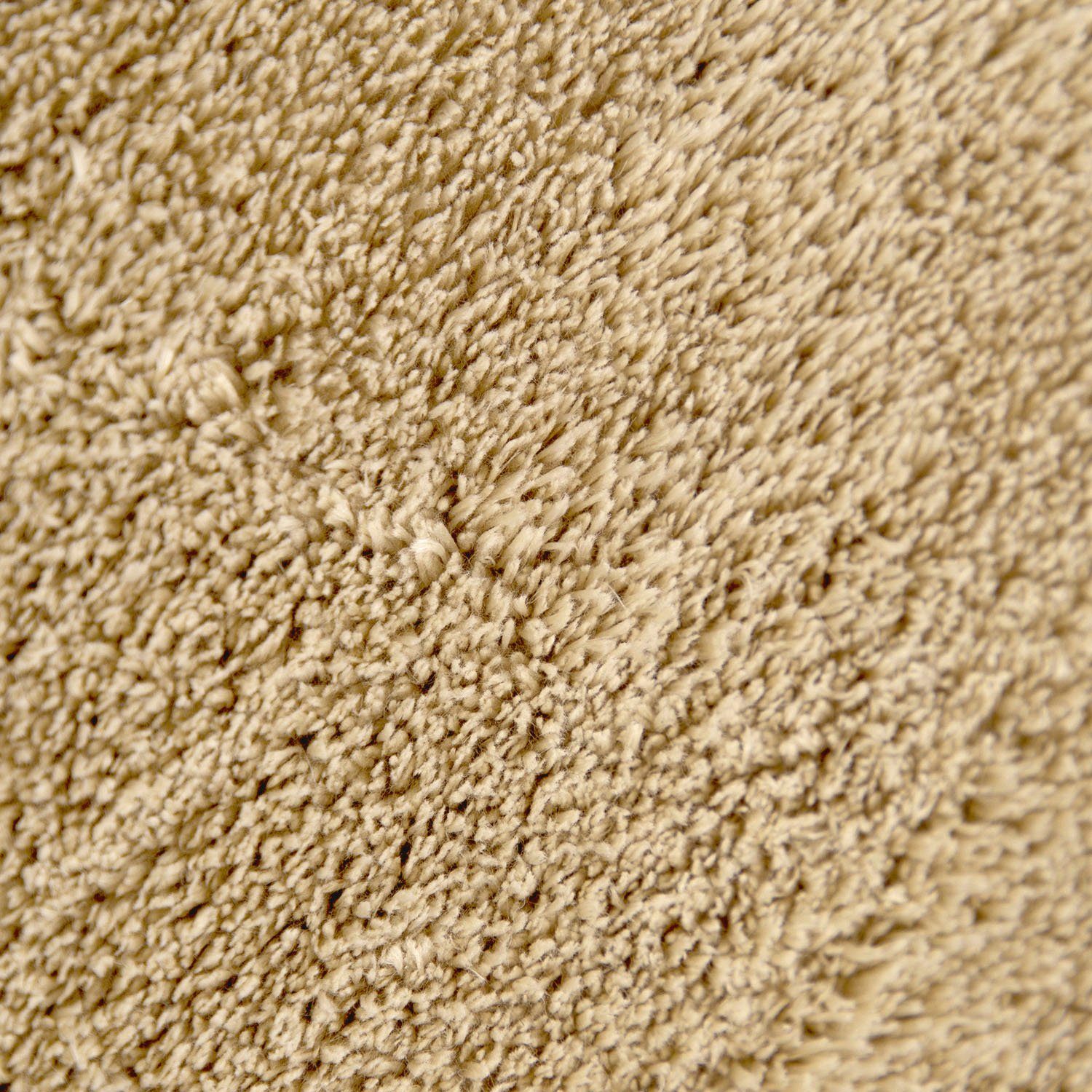 Teppich Cadiz besonders waschbar, Paco weich, auch rechteckig, erhältlich Home, beige mm, Höhe: als 22 630, Läufer Uni-Farben