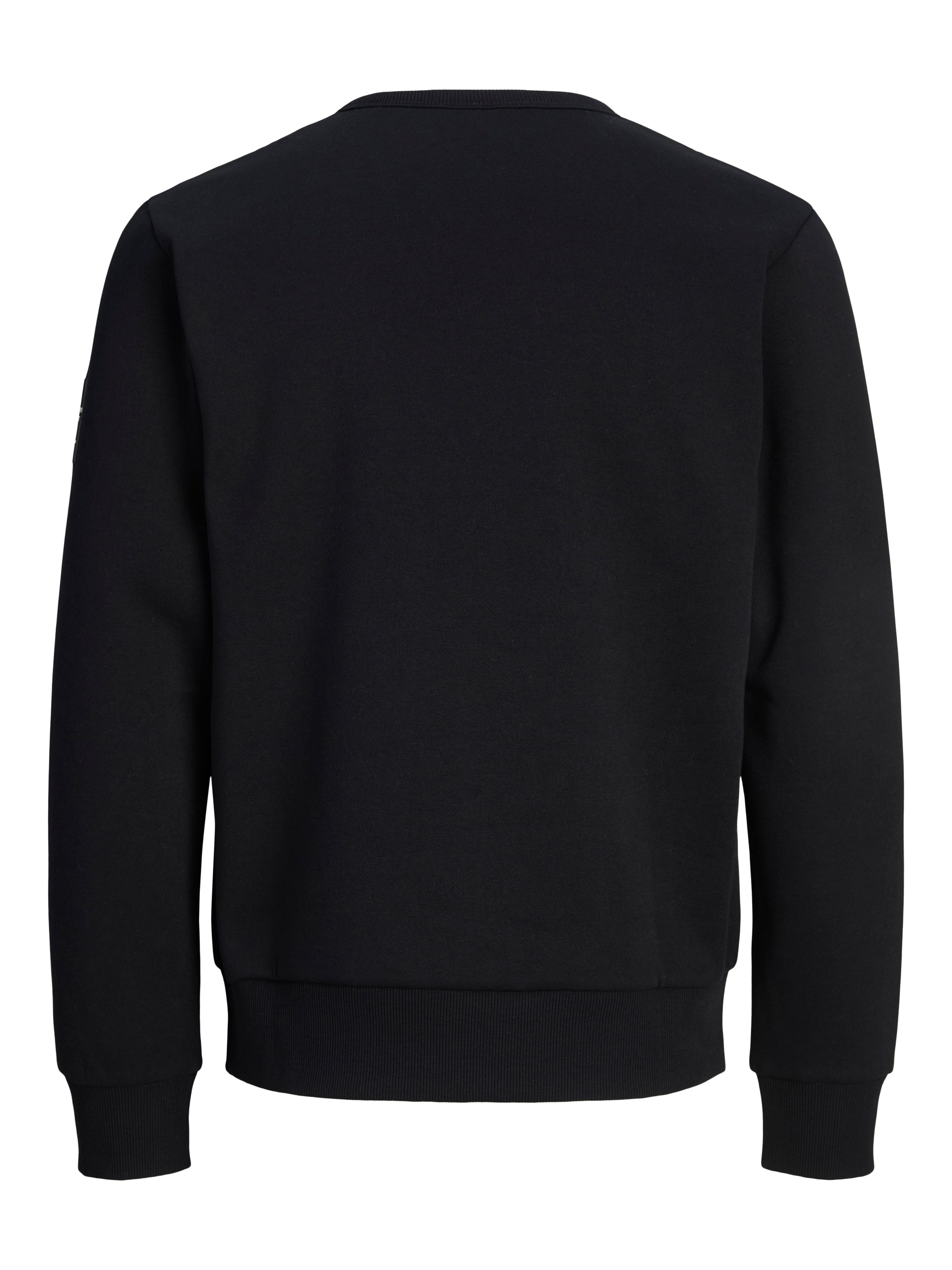 Jack & Jones PlusSize Sweatshirt JJCLEVELAND SWEAT CREW NECK PLS Materialmix, regular fit – Bild 5 von 5