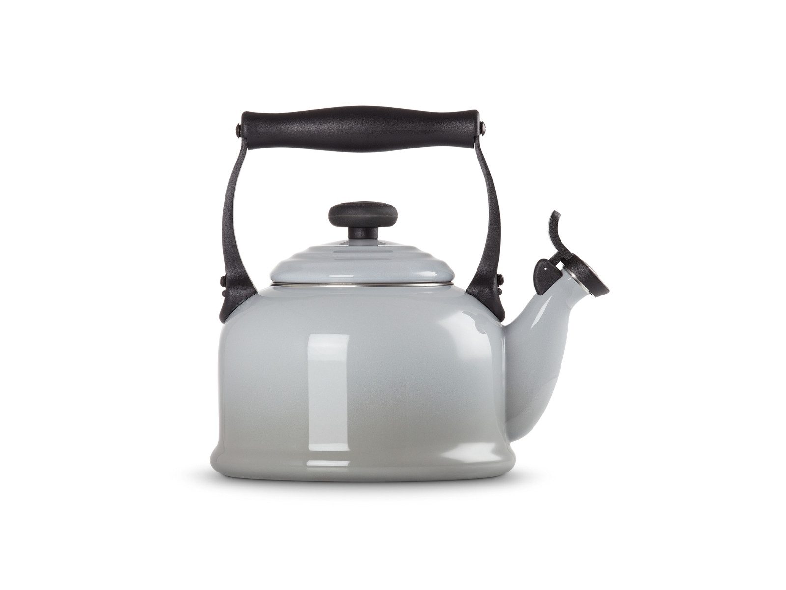 LE CREUSET Kanne Wasserkessel Tradition perlgrau 2,1l