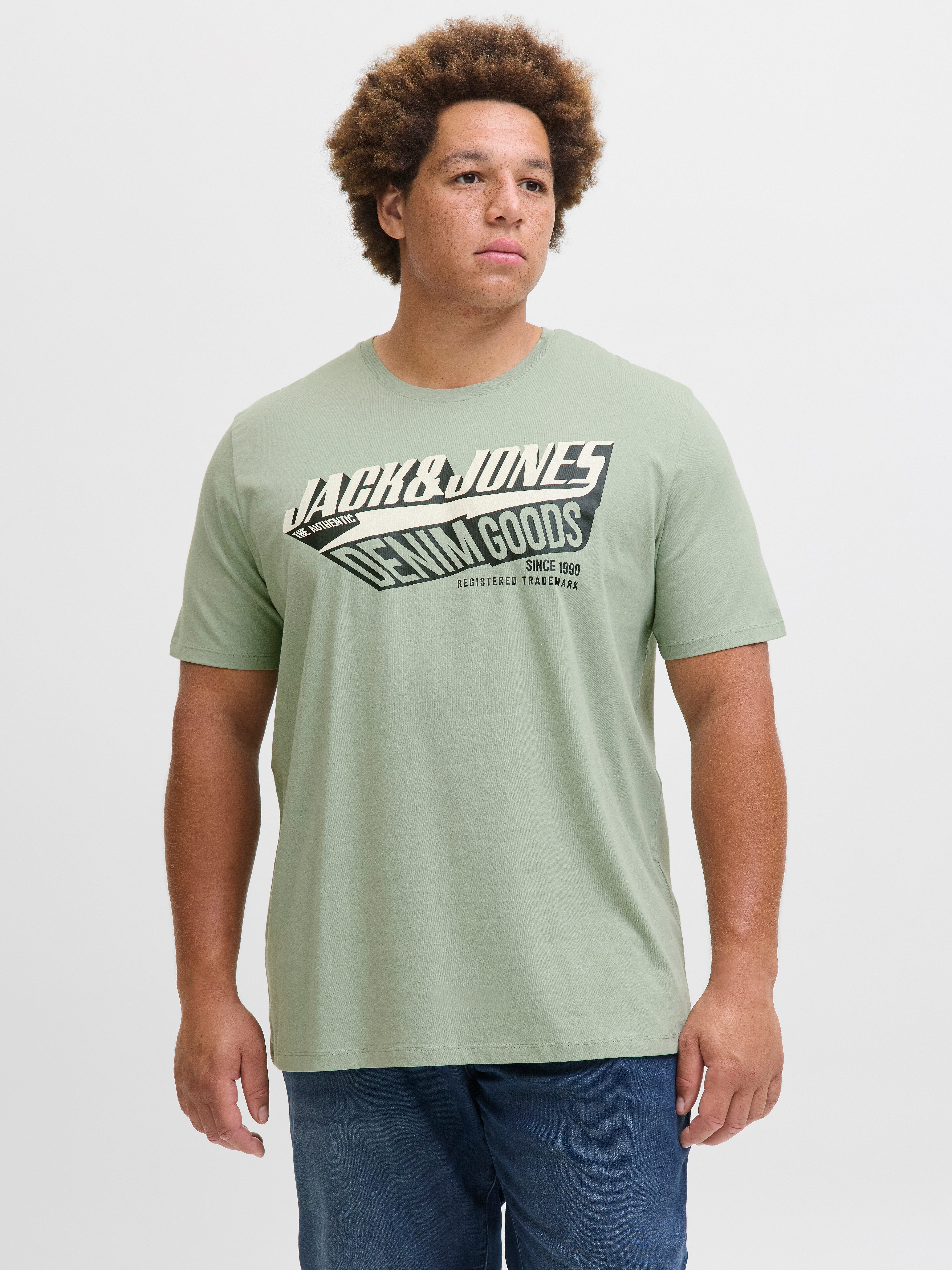 Jack & Jones PlusSize T-Shirt JJELOGO günstig online kaufen