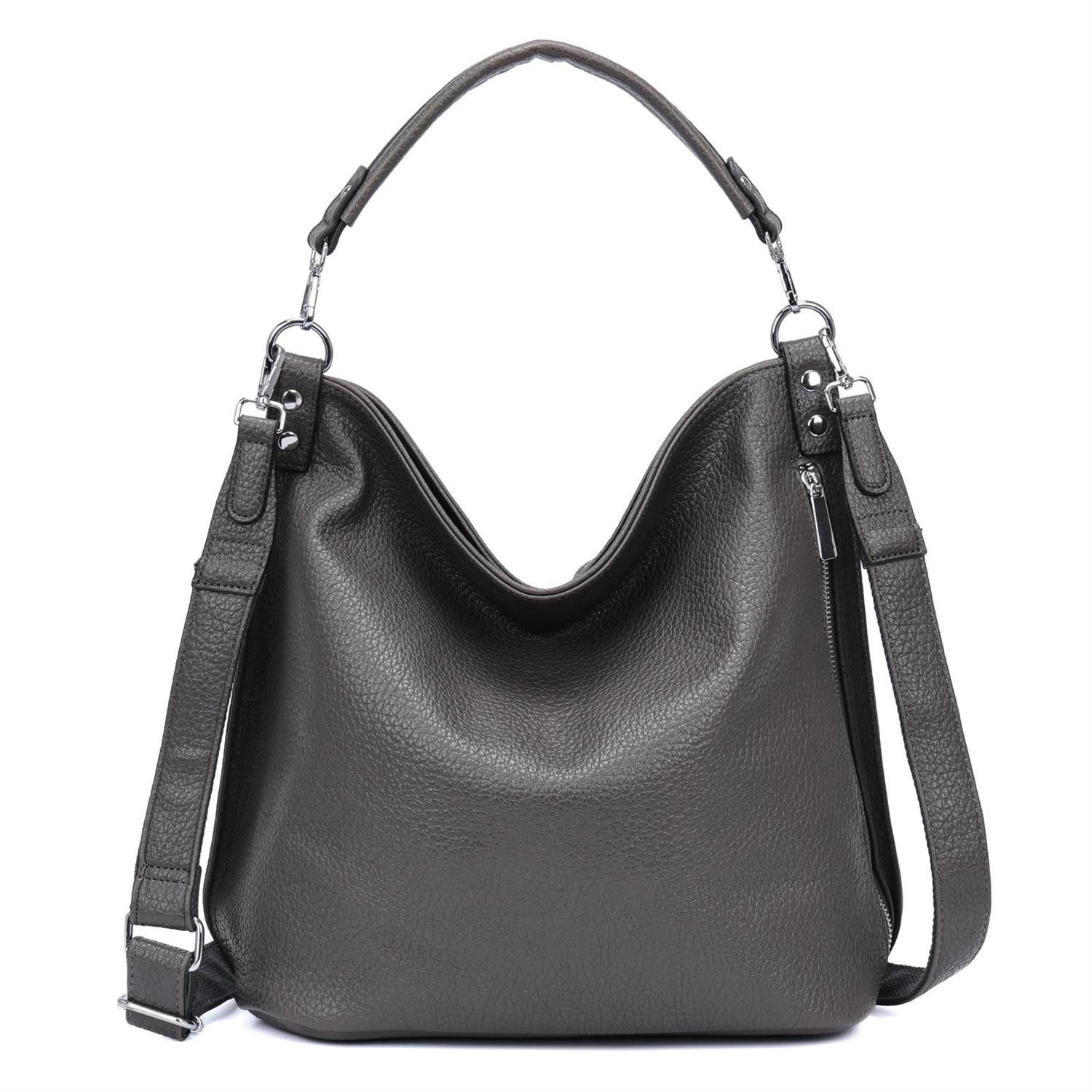 ITALYSHOP24 Schultertasche DAMEN XXL SHOPPER HOBO günstig online kaufen