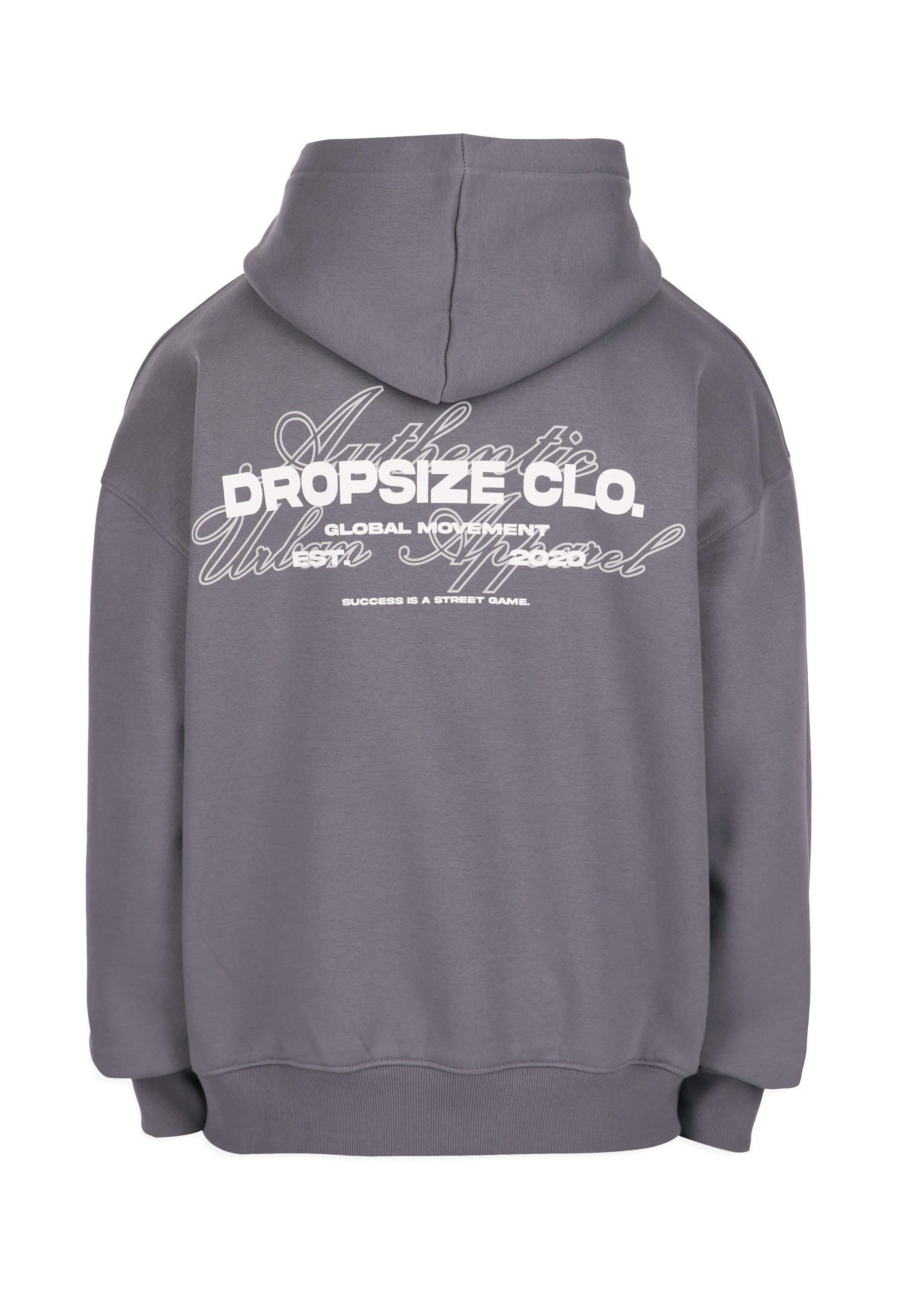 Dropsize Kapuzenpullover Dropsize GLOBAL MOVEMENT HOODIE (1-tlg) günstig online kaufen