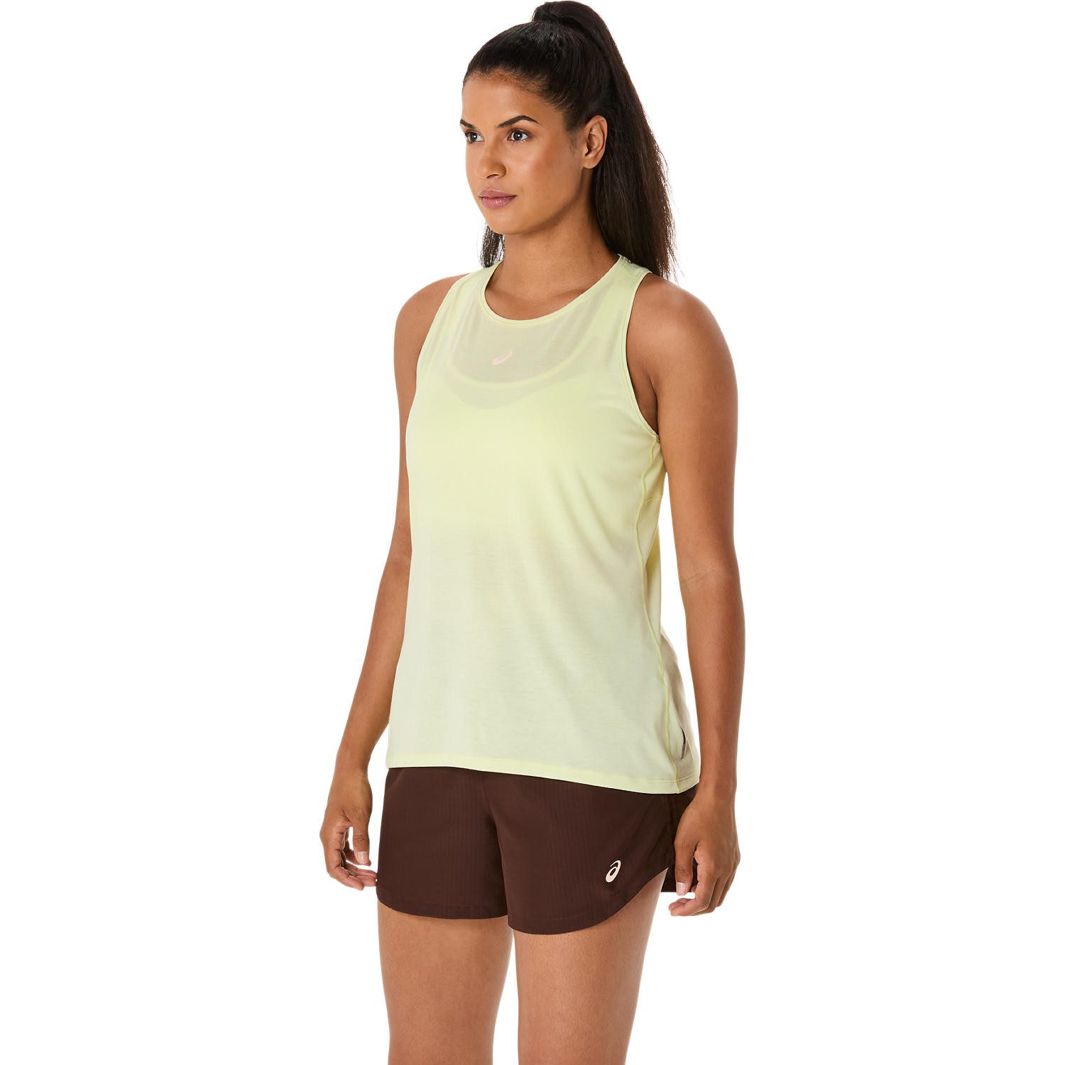 Asics Lauftop NAGINO RUN ADJUSTABLE TANK gerade geschnitten, leichtes Material, weiches Gewebe