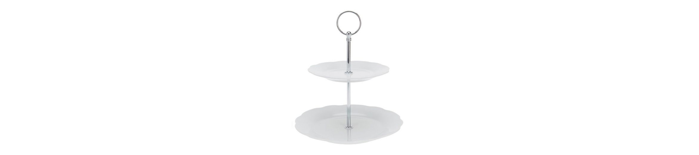 Excellent Houseware Etagere »Etagere 2Stufig rund Etagere 2Stufig