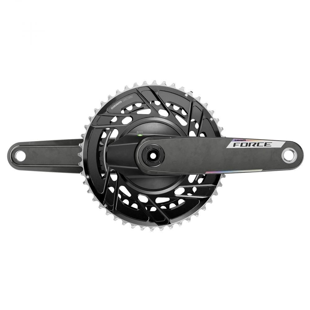 SRAM Fahrradkurbel SRAM Quarq Force E1 Kurbelgarnitur 170mm 50-37T mit Powermeter - Präzi