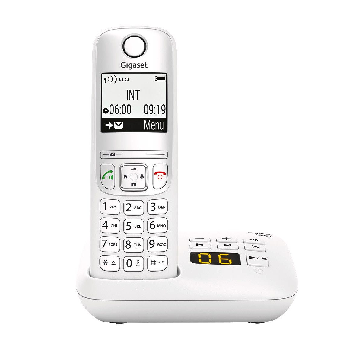 Gigaset Gigaset A690A Schnurloses DECT-Telefon (Mobilteile: 1, Anrufschutz)