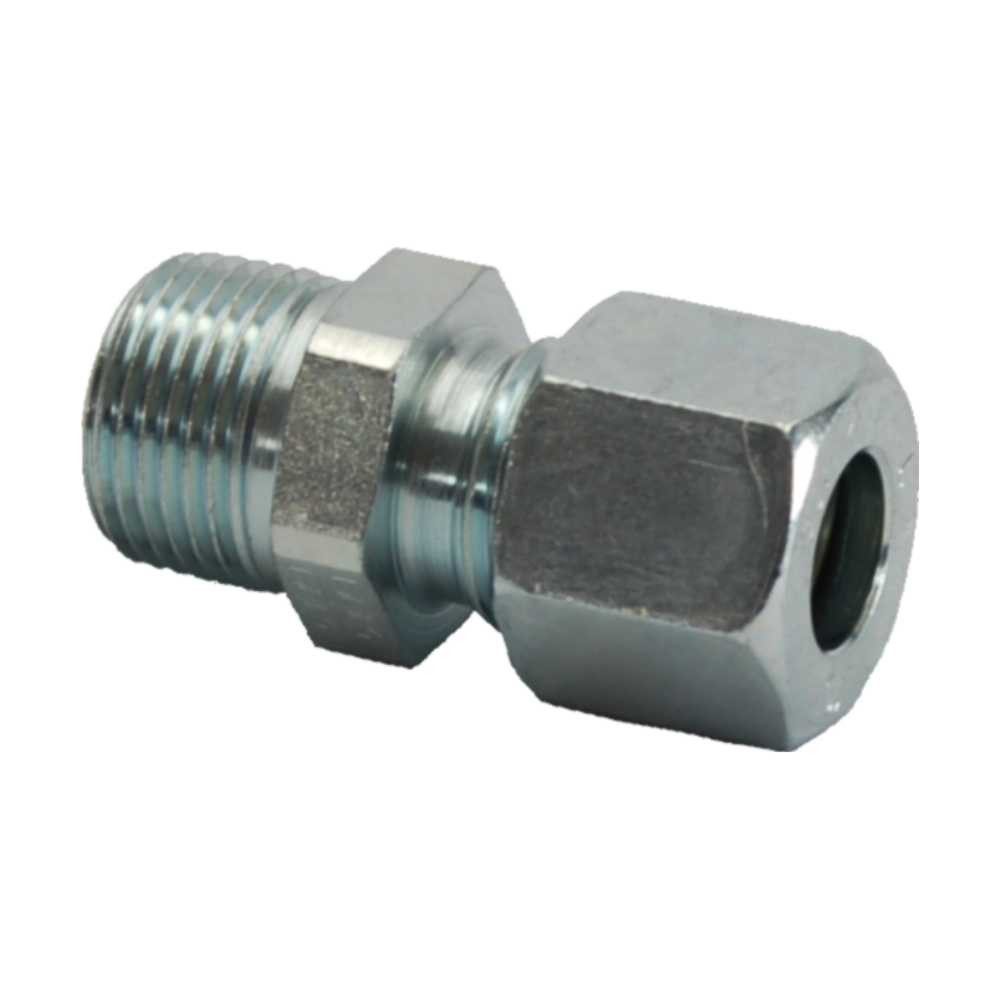 GOK Wasserrohr Schneidringverschraubung Gerade Einschraubverschr. AG, verzinkt, 10mm