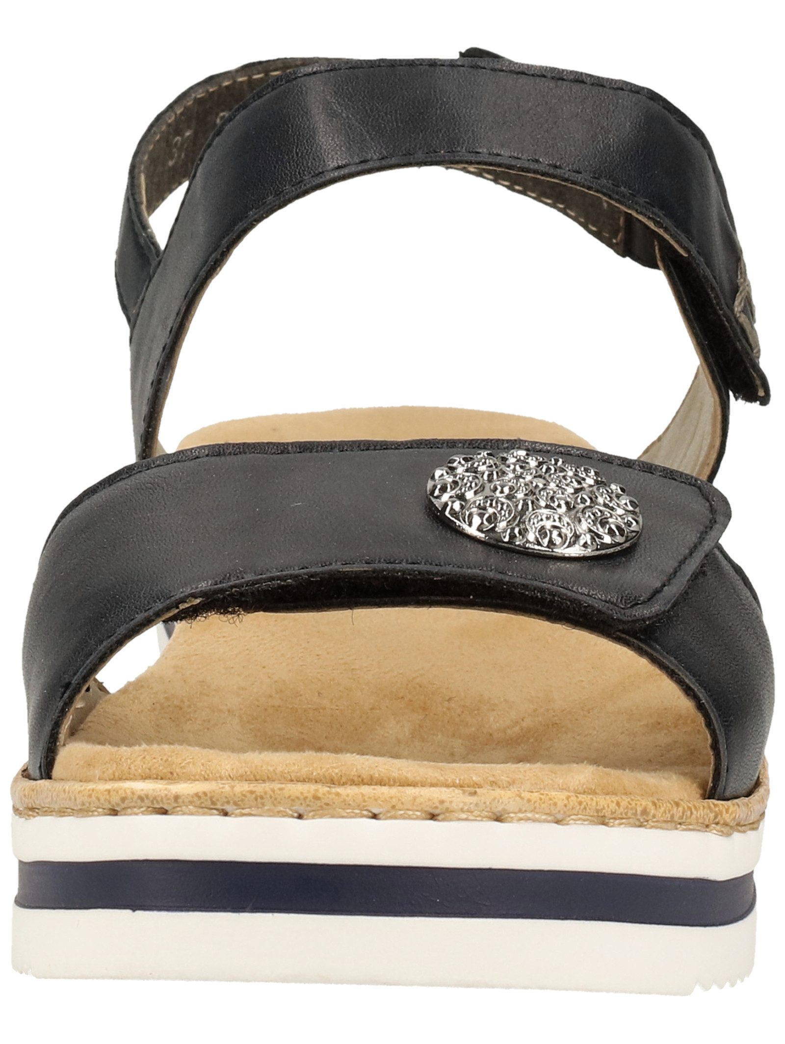 Rieker Sandalen Lederimitat . Keilsandalette