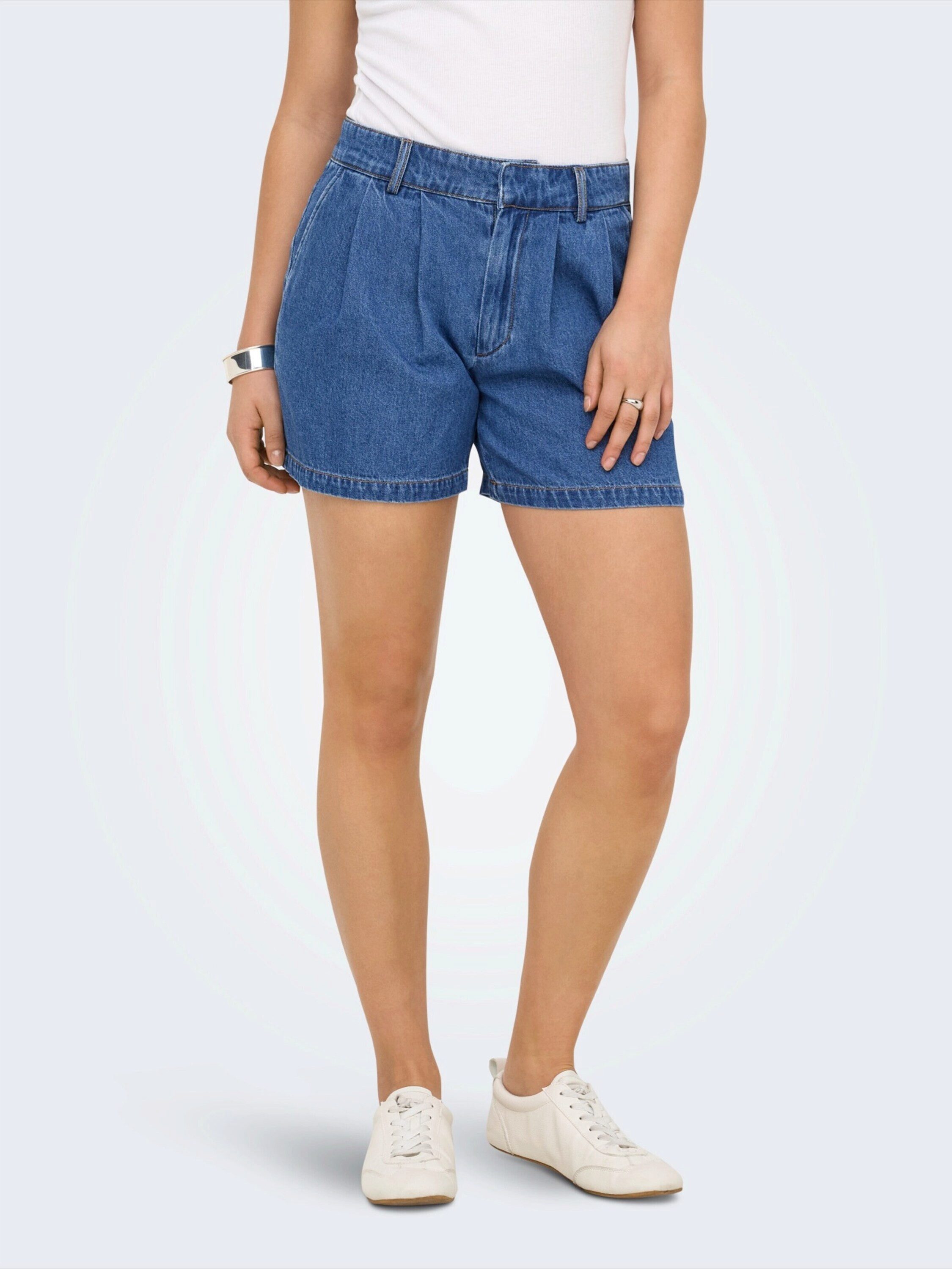 ONLY Bundfaltenhose ONLLuka (1-tlg) Falten