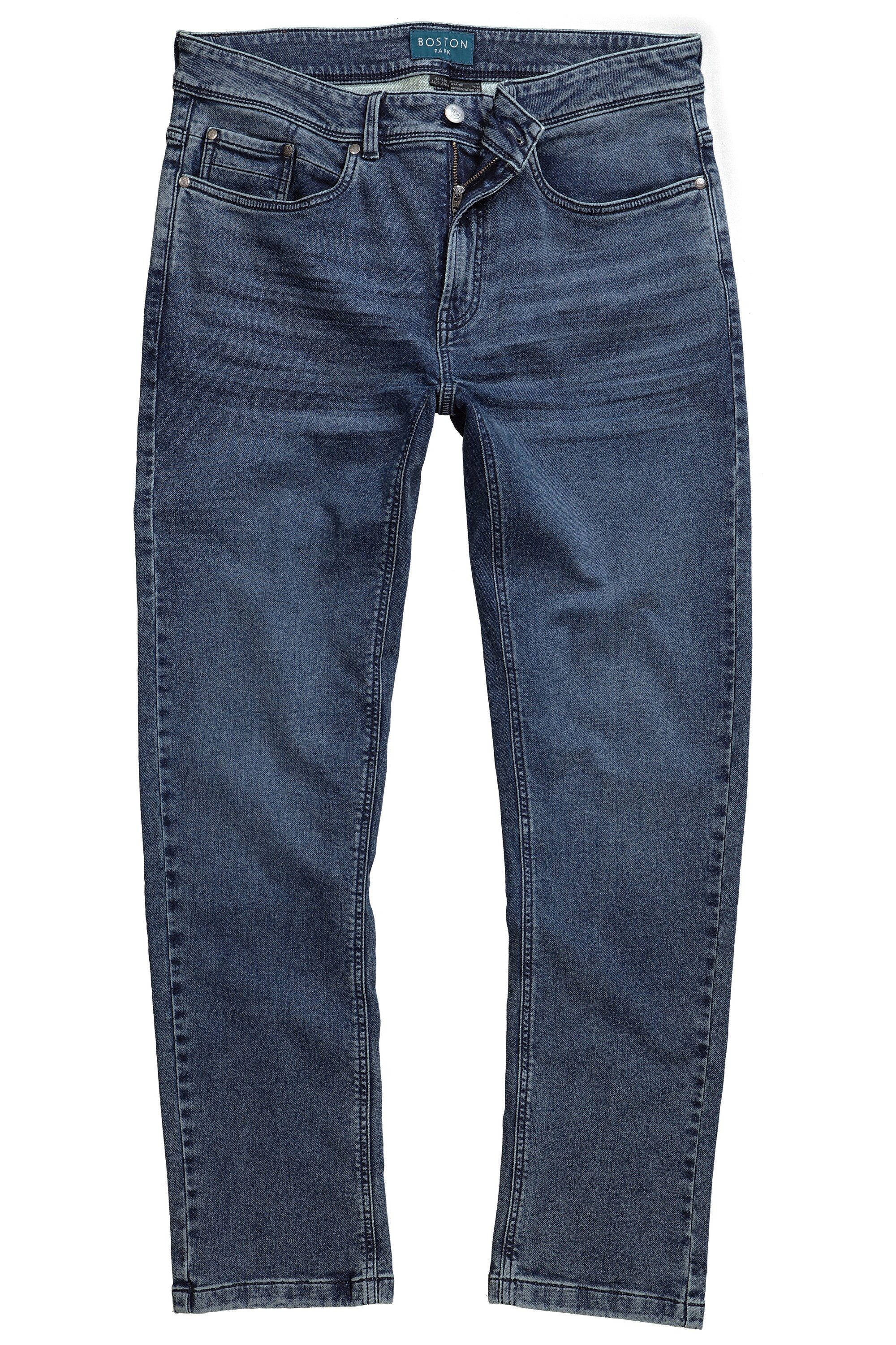 Boston Park 5-Pocket-Jeans Jeans FLEXLASTIC® Bauchfit Straight Fit