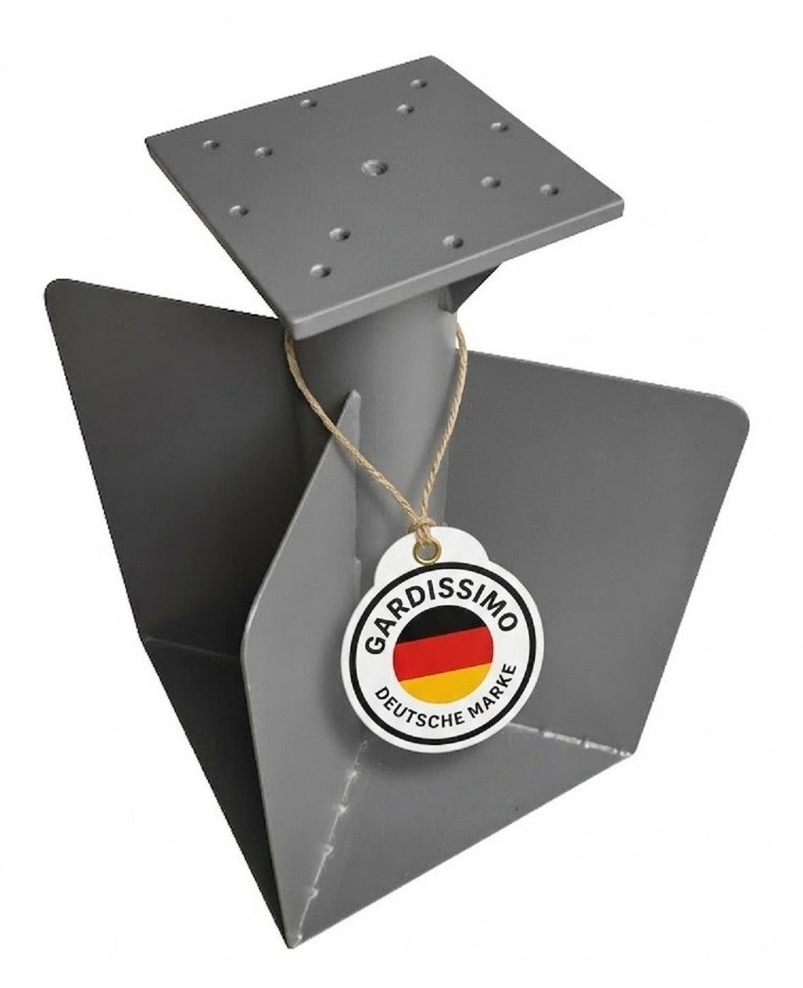 Gardissimo Schirmhalter Bodenanker Fit für Ampelschirme / Sonnenschirme kein Beton benötigt, Spar-Set, 1 tlg., komplett Set