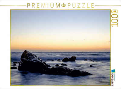 CALVENDO Puzzle CALVENDO Puzzle Sonnenuntergang am Atlantik 1000 Teile Lege-Größe 64 x 48 cm Foto-Puzzle Bild von Christine Witzel, 1000 Puzzleteile