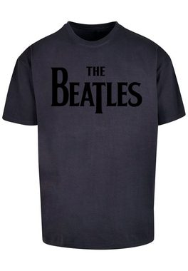 F4NT4STIC T-Shirt The Beatles Band Drop T Logo Black Print