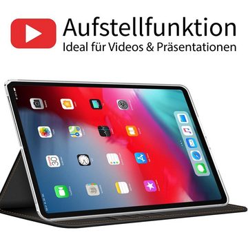 CoolGadget Tablet-Hülle Book Case Tablet Tasche für iPad Pro (2018) 28 cm (11 Zoll), Hülle Klapphülle Cover für Apple iPad Pro 11 2018 Schutzhülle