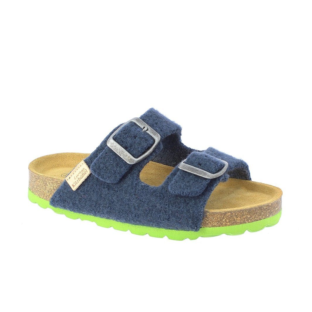 Living Kitzbühel Wooly Wonder Kids dunkelblau Kinder (28-38) Hausschuh