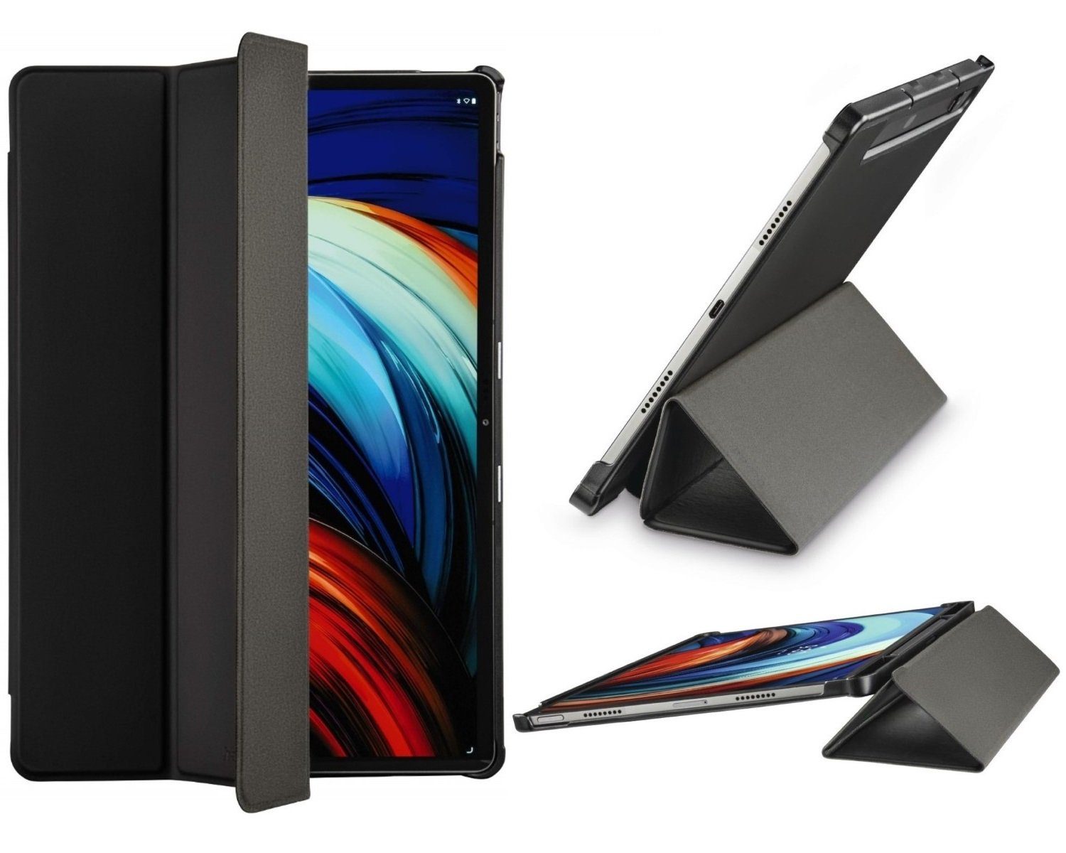Hama Tablet-Hülle Smart Case Fold Klapp-Tasche Schutz-Hülle, Cover als flexibler schlanker Schutz mit Standfunktion