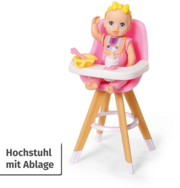 Baby Born Puppenhochstuhl Baby born® Minis Hochstuhl, inklusive Baby born® Mini Puppe