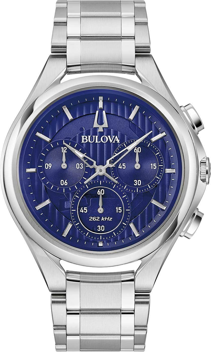 Quarzuhr Herrenuhr mit gewölbtem Uhrwerk - Bulova Modell: 96A302