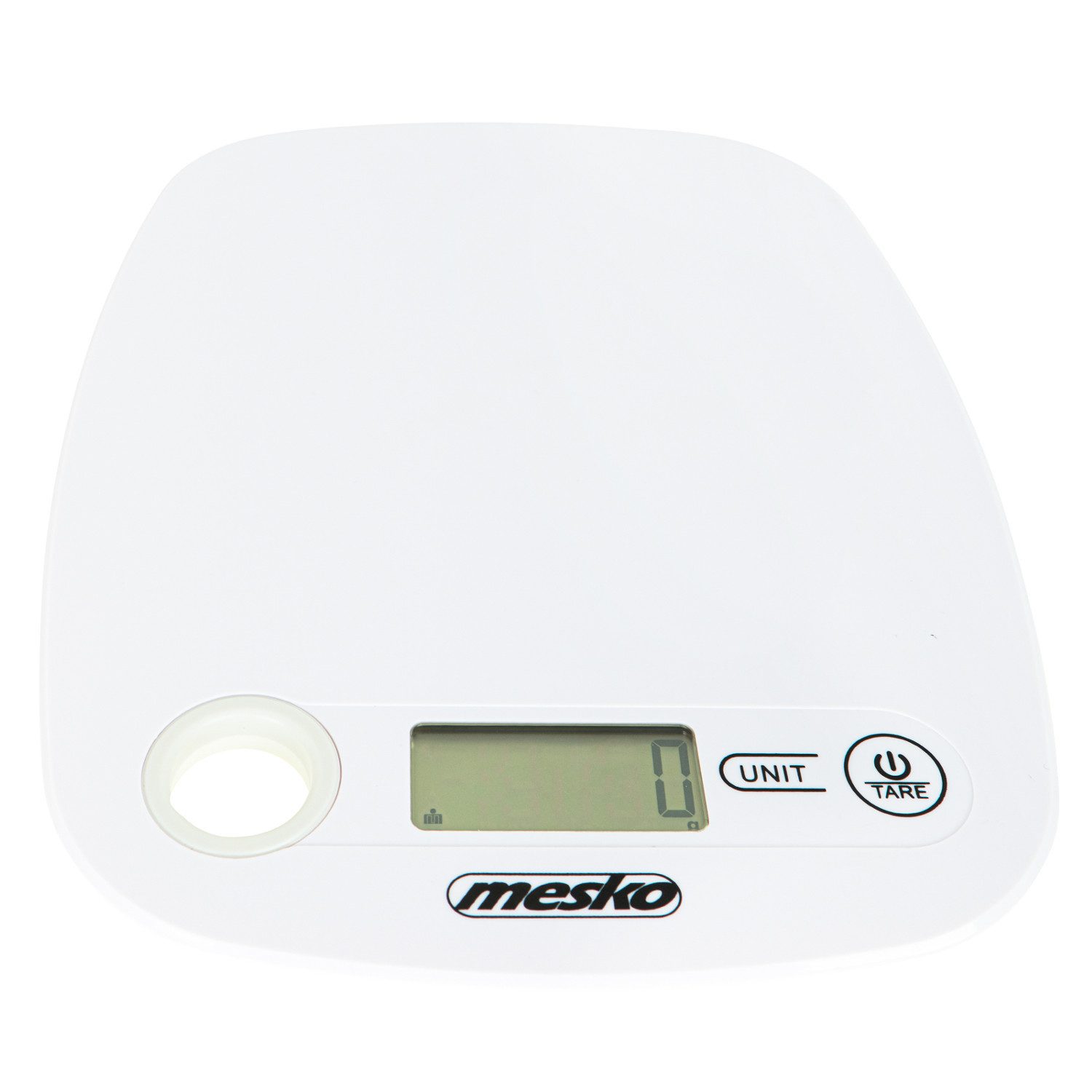 Mesko Küchenwaage MS 3159W, Elektronische Küchenwaage LCD 5kg / 1g