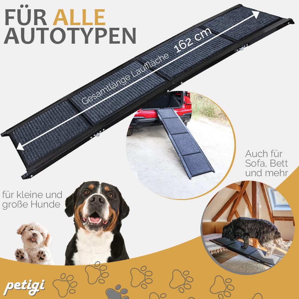 Petigi Hunderampe Hunderampe Teppich 170 cm günstig online kaufen