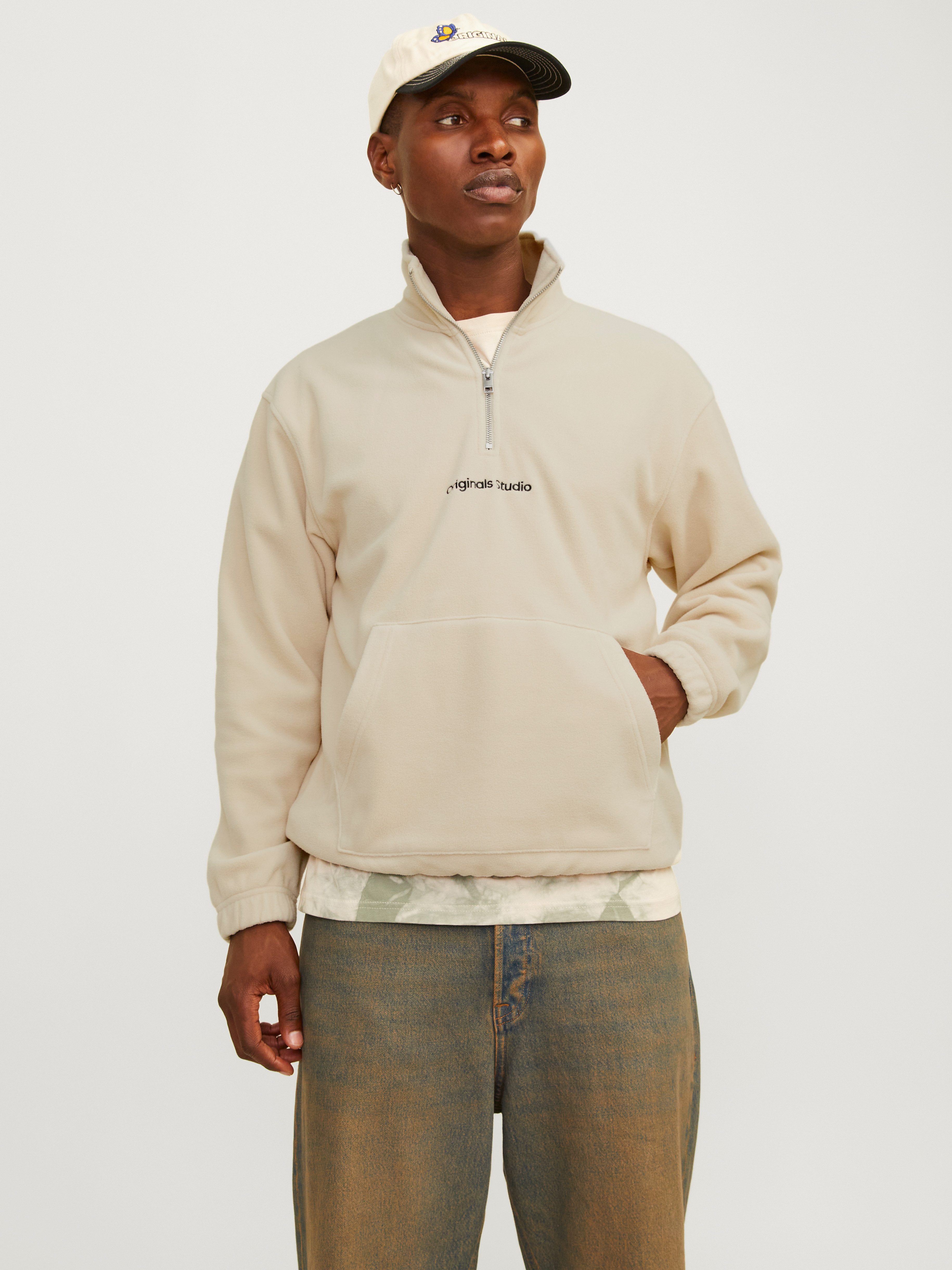Jack & Jones Sweatshirt JORVESTERBRO FLEECE günstig online kaufen