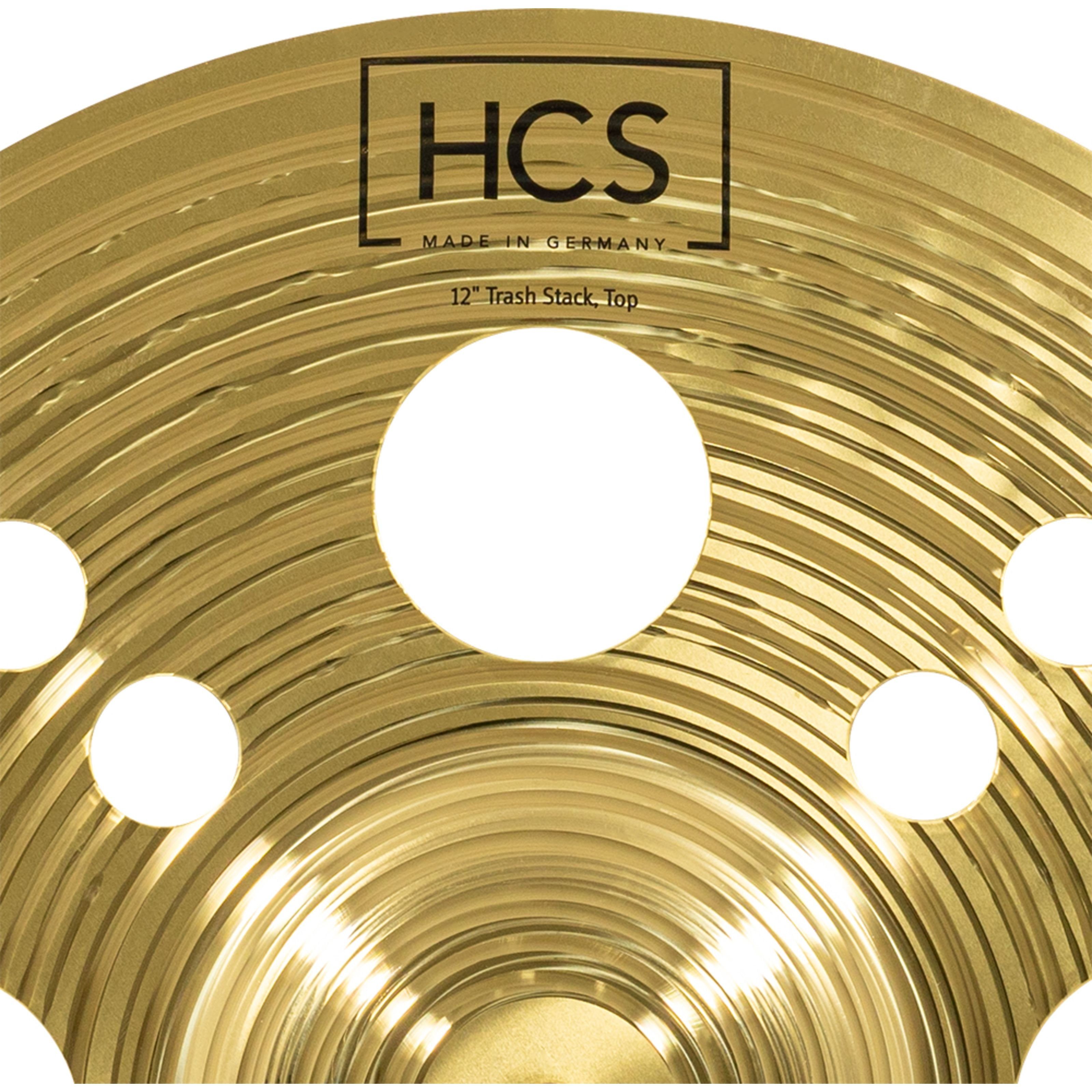 Meinl Percussion Becken,HCS12TRS HCS Trash Stack 12", Cymbals, Effektbecken, HCS12TRS HCS Trash Stack 12" - Effekt Becken