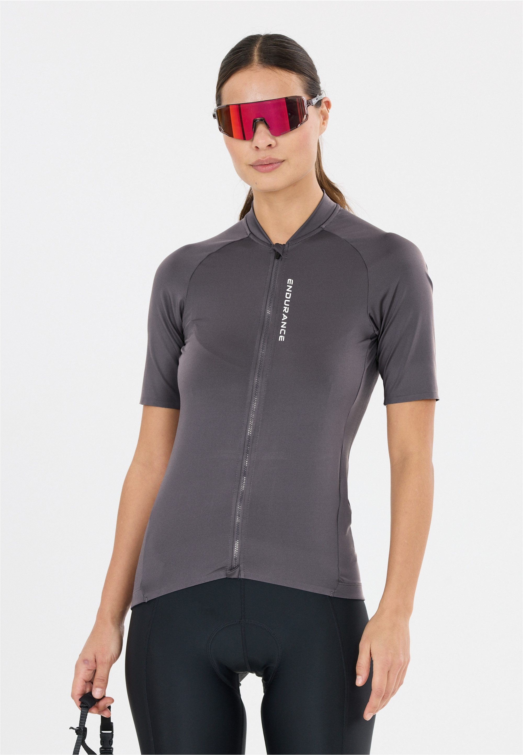 ENDURANCE Funktionsshirt Paxton im kurzärmligen Design mit Vollreißverschluss