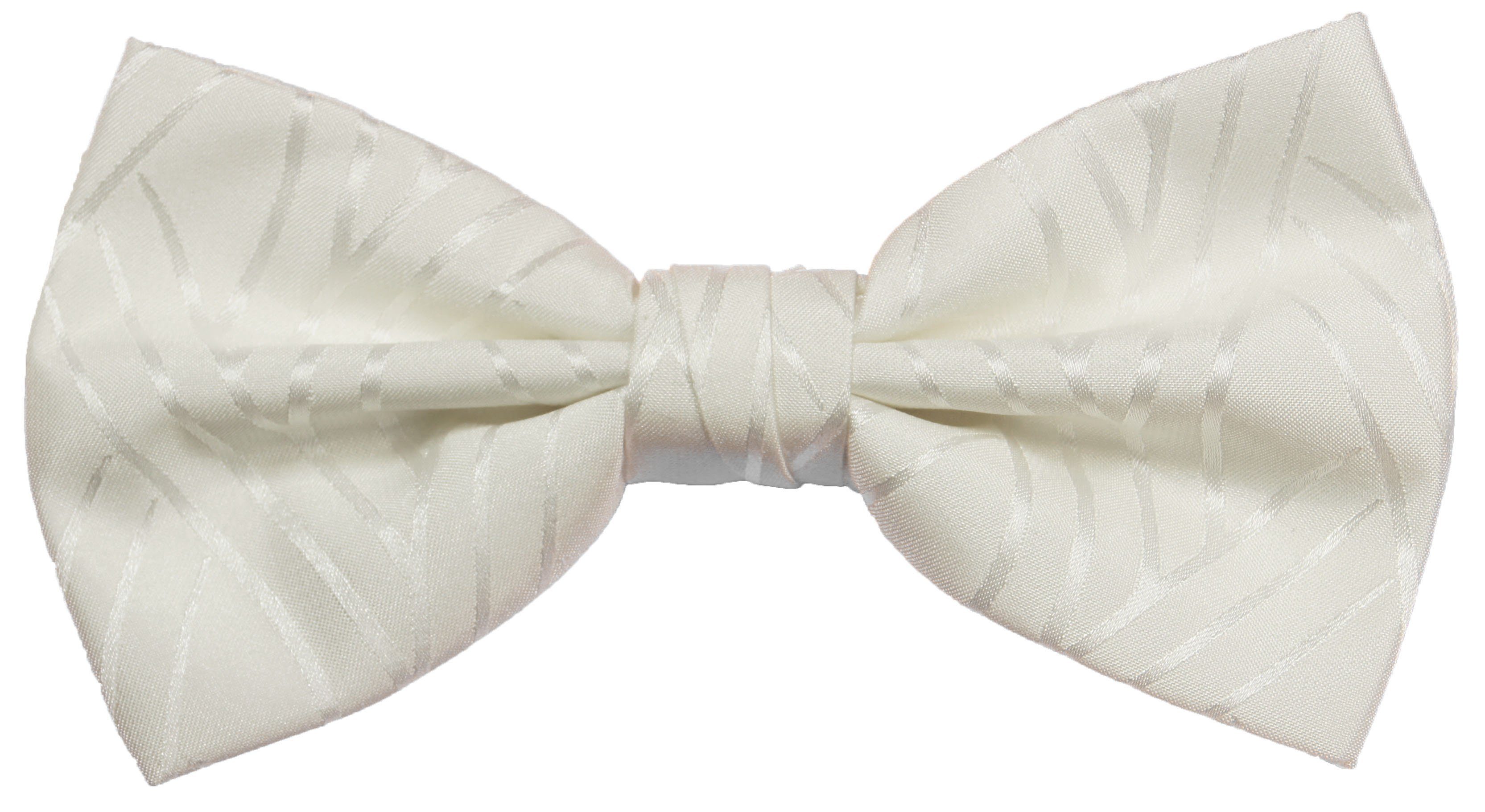 Paul Malone Fliege Herren Schleife modern elegant ivory gestreift Hochzeit günstig online kaufen