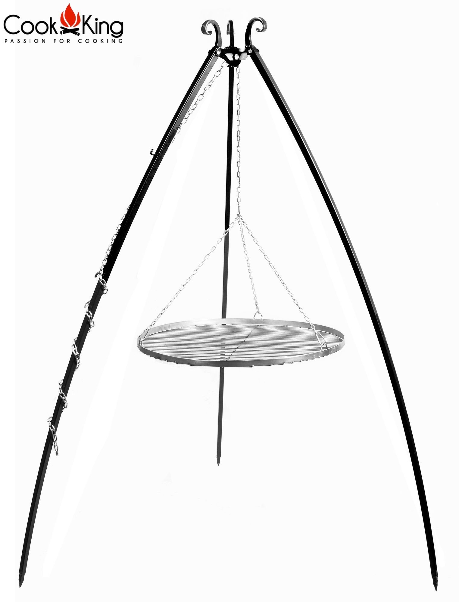 CookKing Feuerstelle Schwenkgrill 200 cm - günstig online kaufen