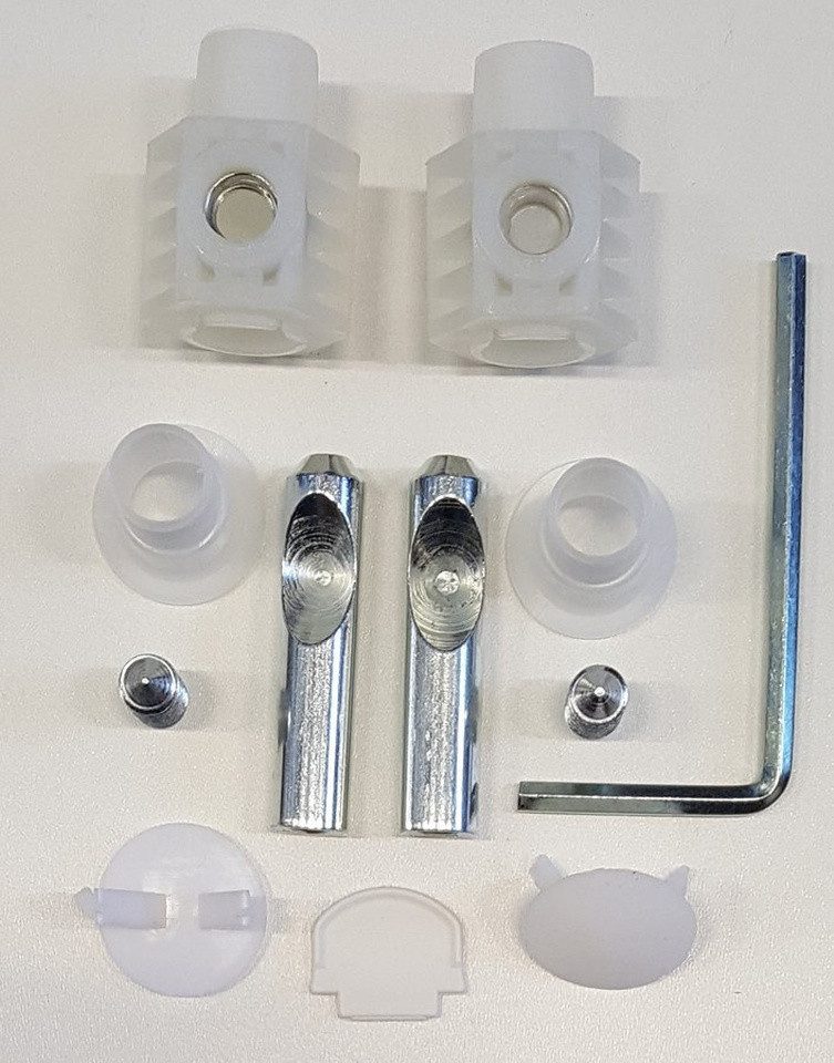 Sapho Sanitär-Installationsset Installationskit - wandhängende Toilette und Bidet, Sapho-NDPZ1012-2