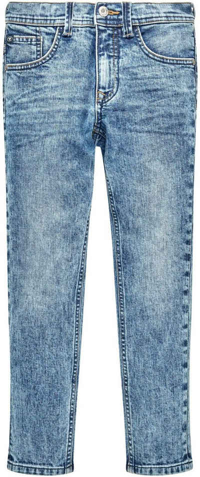 TOM TAILOR Skinny-fit-Jeans Matt mit Knopf- und Reißverschluss
