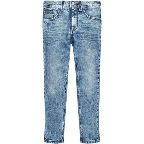 TOM TAILOR Skinny-fit-Jeans Matt mit Knopf- und Reißverschluss