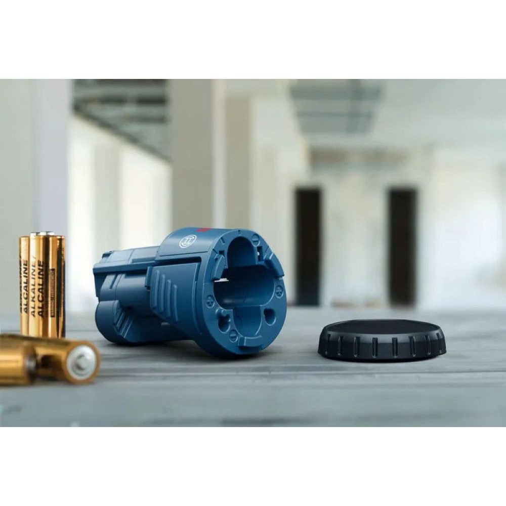 BOSCH PRO AA1 für Messgeräte und Linienlaser - Batterie-Adapter - blau Werkzeug-Akku-Ladetechnik