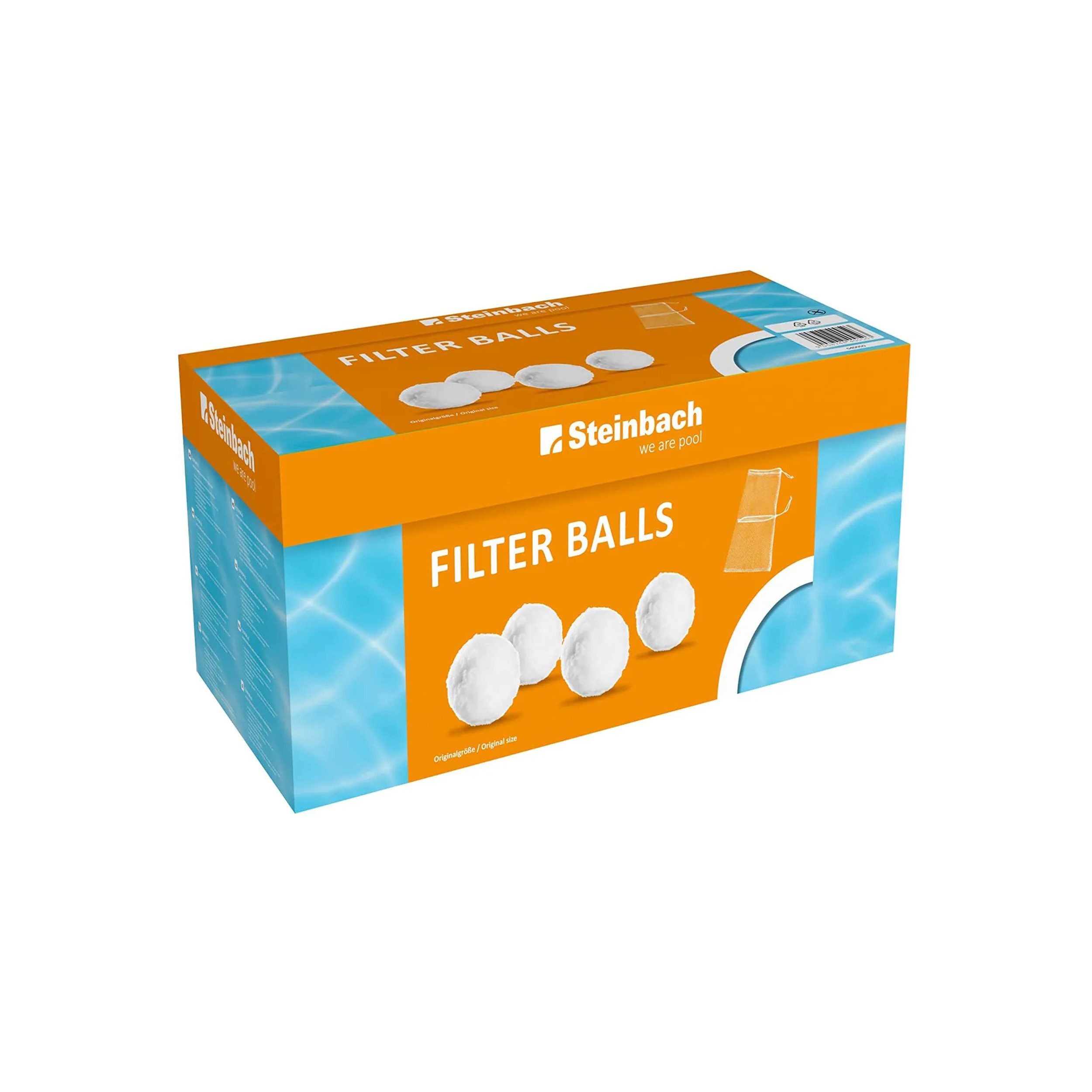 Steinbach Filterbälle Filterbälle für Pools, 700 g, kompatibel mit Sandfilteranlagen, 0.7 kg, Kompatibel mit allen handelsüblichen Sandfilteranlagen