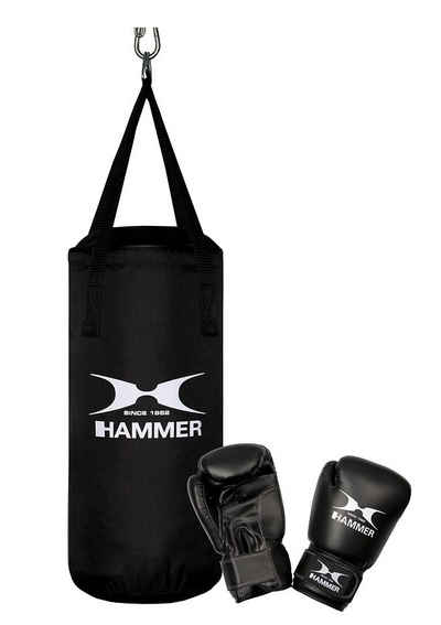 Hammer Boxsack »Junior« (Set, 2-tlg., mit Boxhandschuhen)