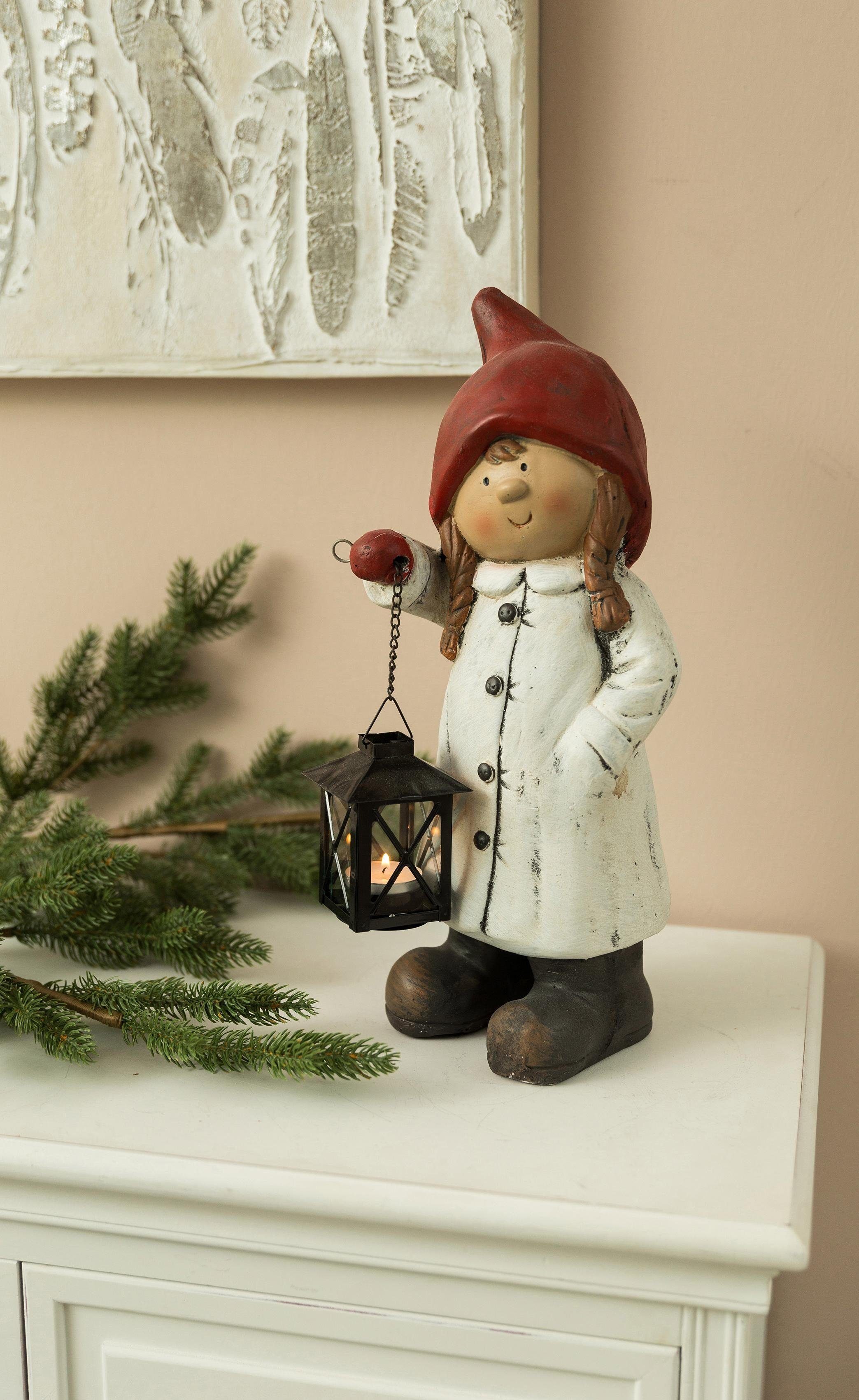 Myflair Möbel & Accessoires Weihnachtsfigur Weihnachtsdeko aussen, Winterkind – Bild 4 von 5