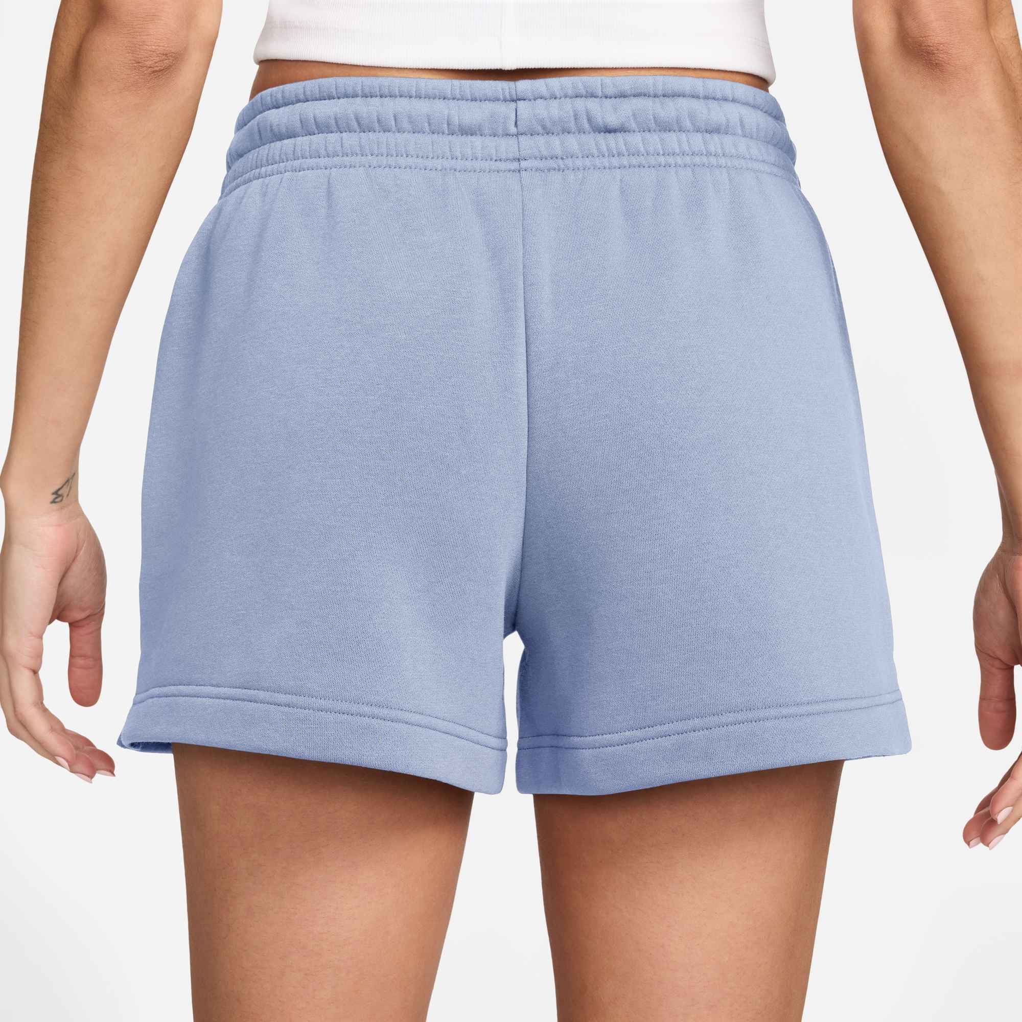 Nike Sportswear Shorts W NSW PHNX FLC MR STD 4IN SHRT aus weichem Fleece, mit Kordelverschluss, auch in großen Größen