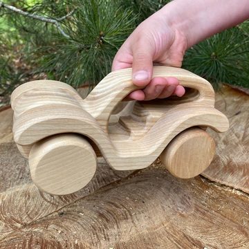Lotes Toys Spielzeug-Auto Holz Auto Buggy, aus fein geschliffenem Eschenholz