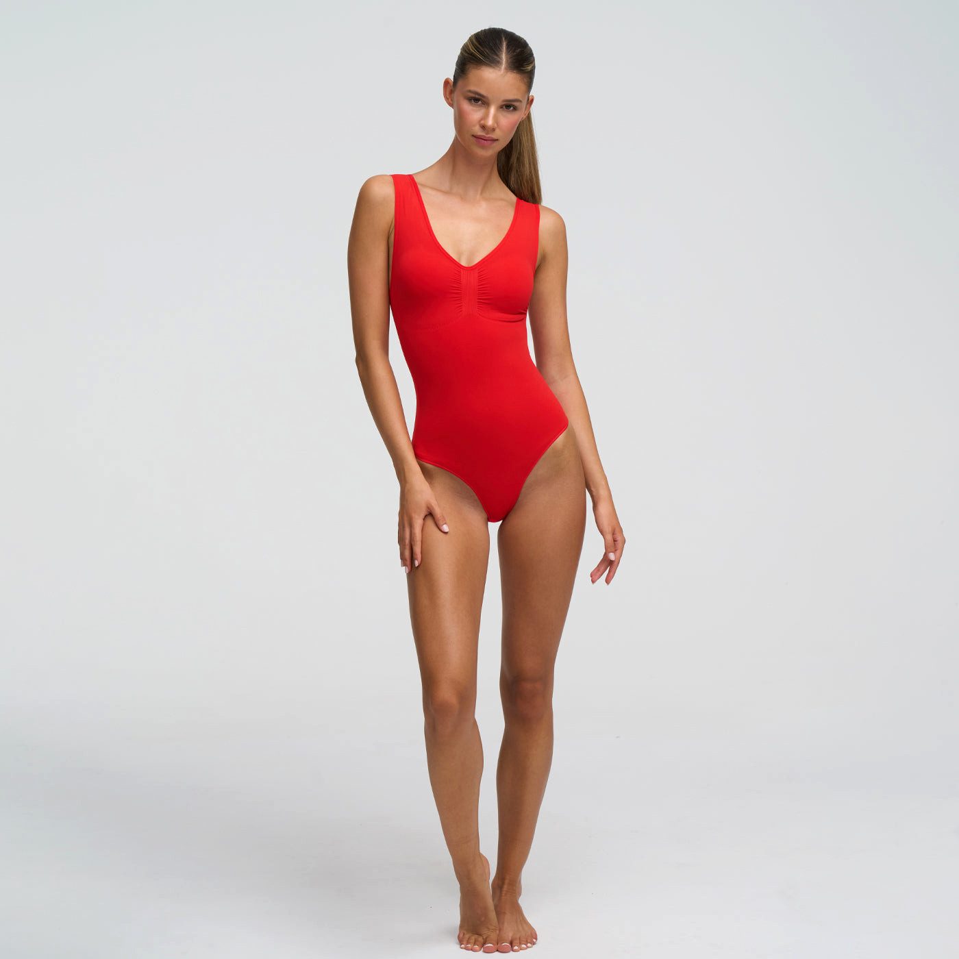 Creamy Fabrics Miederbody Tank Bodysuit Sculpting Shapewear mit Slip-Fire R günstig online kaufen