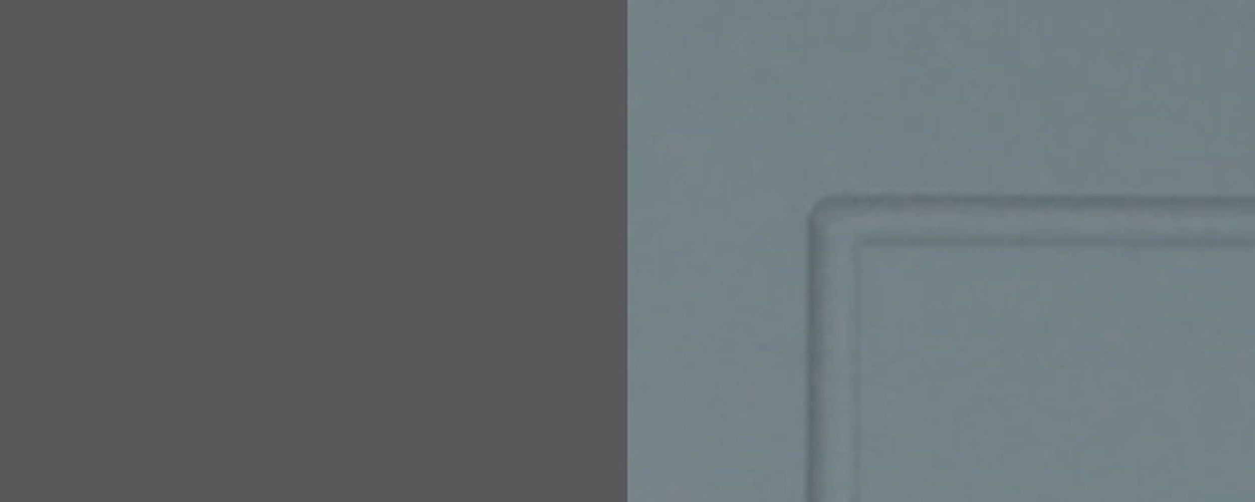 Hochfaltklappe matt und 2-teilige wählbar mint 80cm Faltlifthängeschrank Feldmann-Wohnen Korpusfarbe Kvantum Front- (Kvantum)